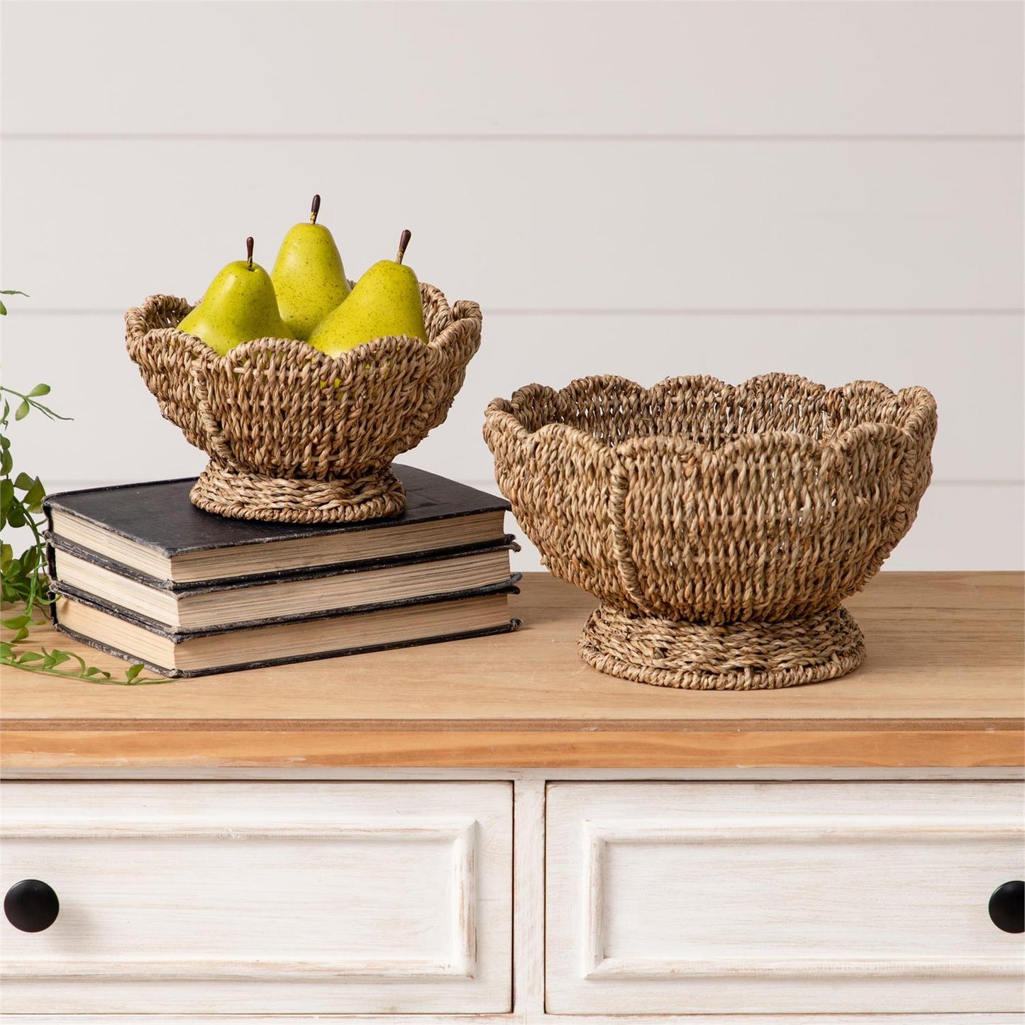 Scalloped Edge Bowls