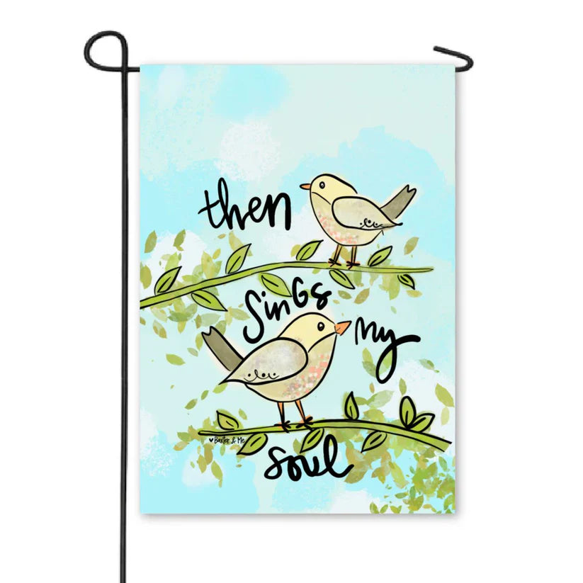 Then Sings My Soul Garden Flag