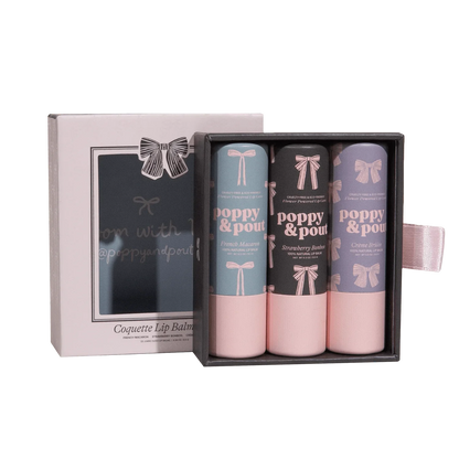 Coquette Lip Balm Trio